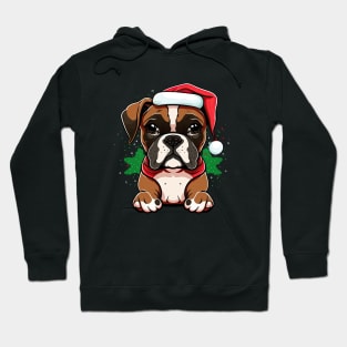 Boxer christmas Hoodie